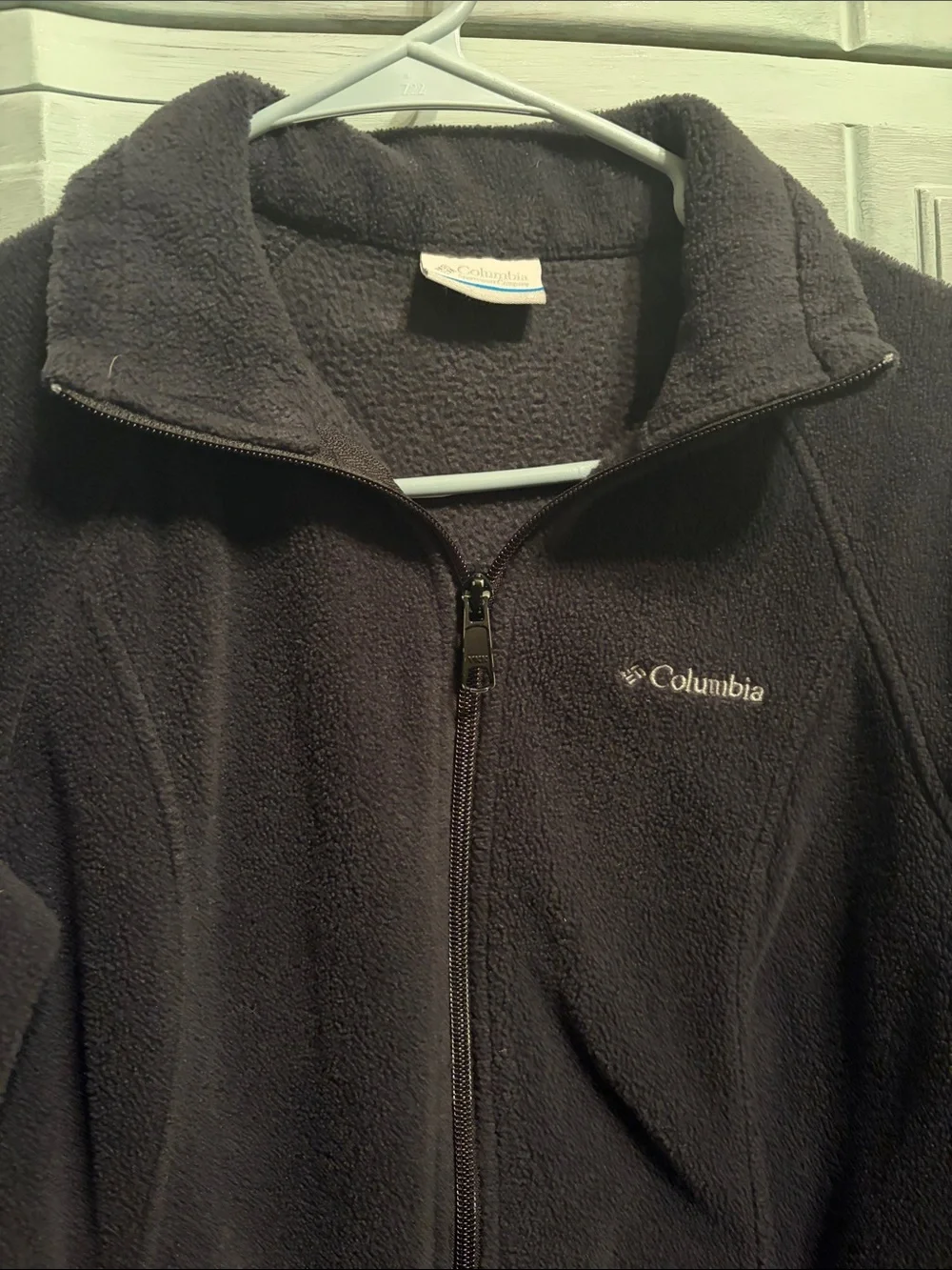 Columbia Full-Zip Fleece Black Jacket